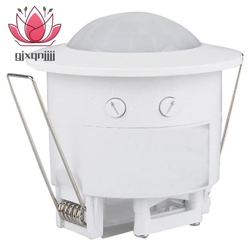110v-220v 360 Độ° Cảm Biến Chuyển Động Hồng Ngoại Âm Trần PIR Cho Đèn