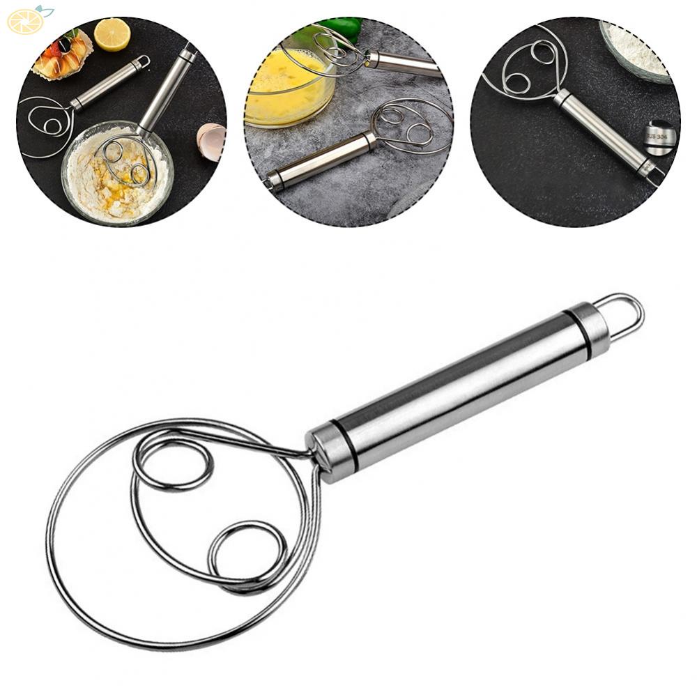 【VARSTR】Bread Whisk 22 * 8cm 70g Baking Tools Double Hole Design Easy To Clean