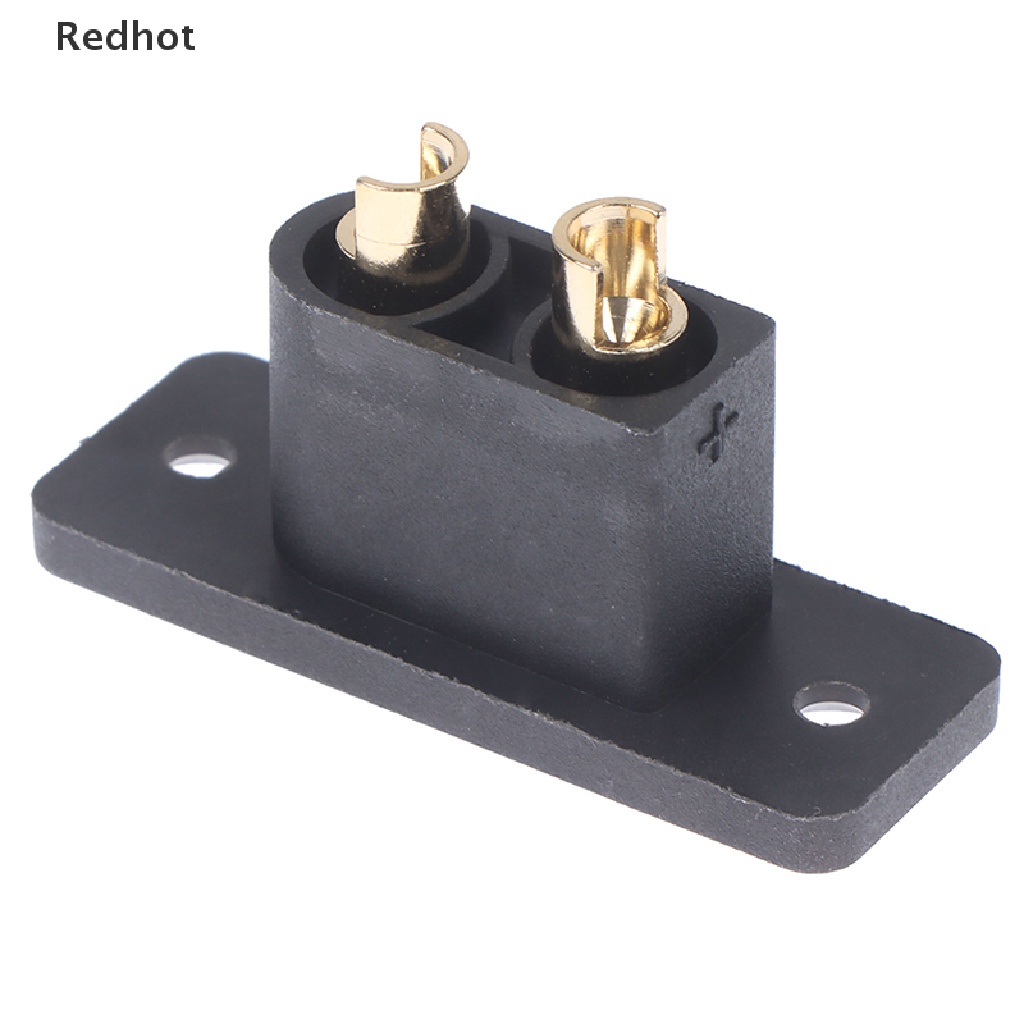 &lt; Redhot &gt; Phích Cắm Điện Xt90e-m Mạ Vàng Có Lỗ Cố Định Mô Hình