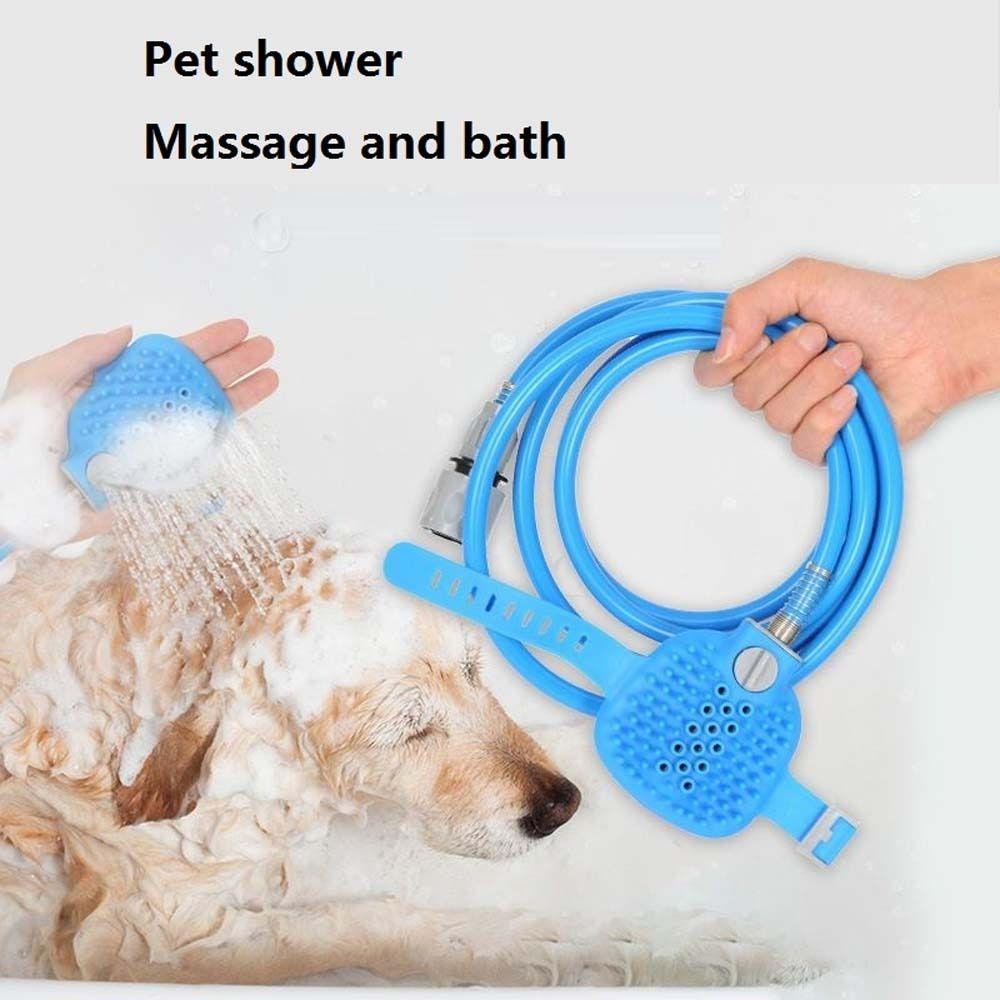 Bàn Chải Tắm Cho Thú Cưng Cầm Tay Có Thể Điều Chỉnh