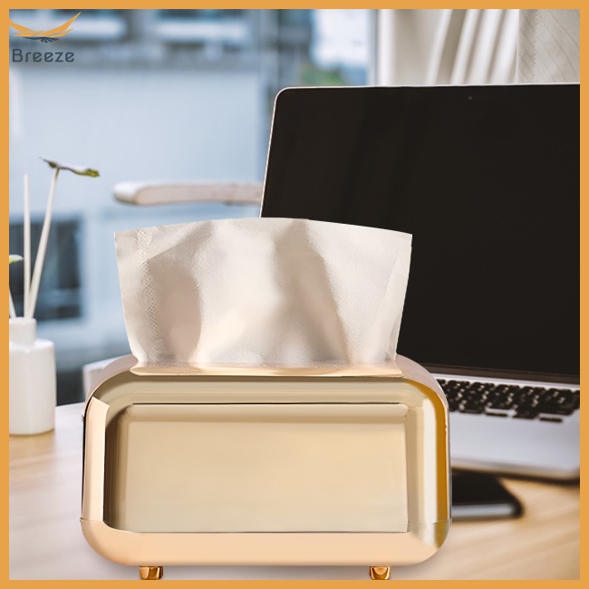 Hộp Đựng Khăn Giấy Ướt Đa Năng Nhẹ Sang Trọng Cho Nhà Hàng / Khách Sạn / Xe Hơi