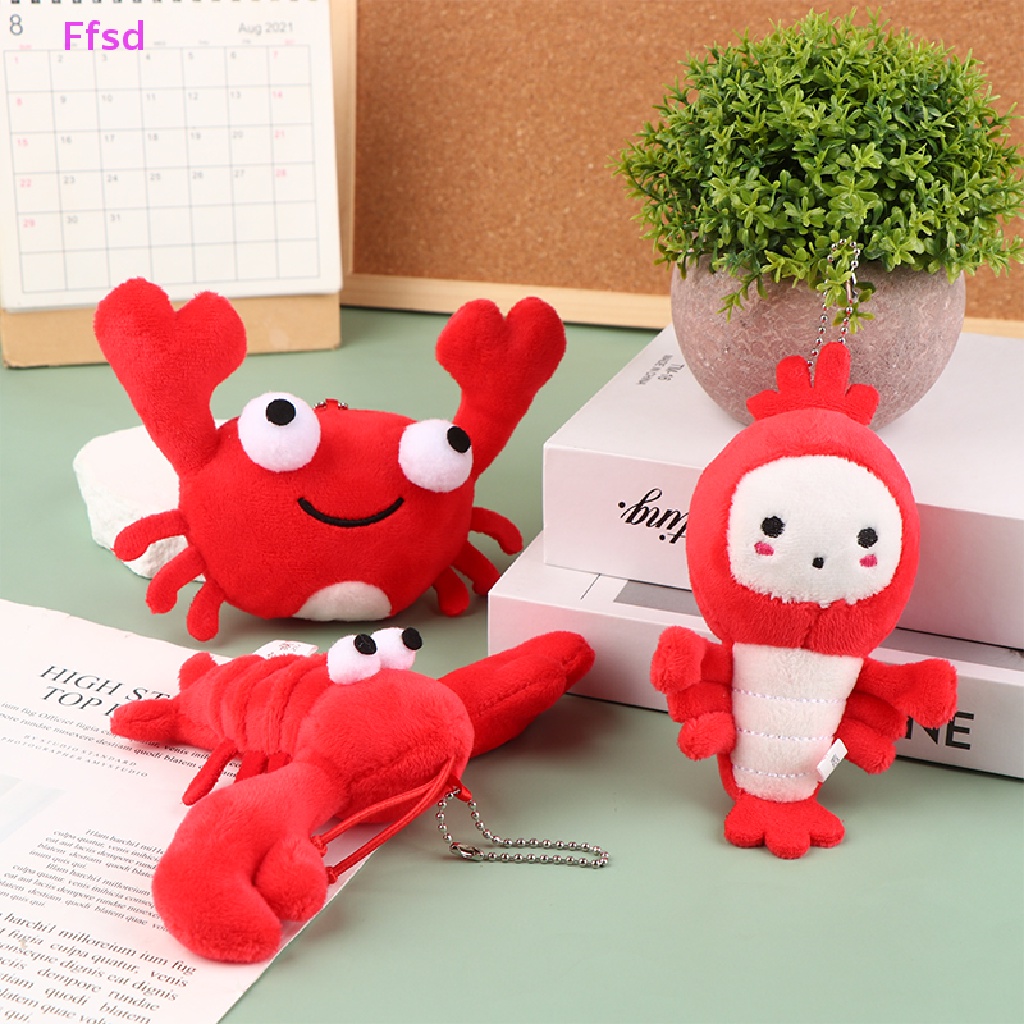 {Ffsd} Đồ Chơi Nhồi Bông PP Hình Cua Đỏ Đáng Yêu Trang Trí Túi Quà Sinh Nhật * Hàng Bán Chạy