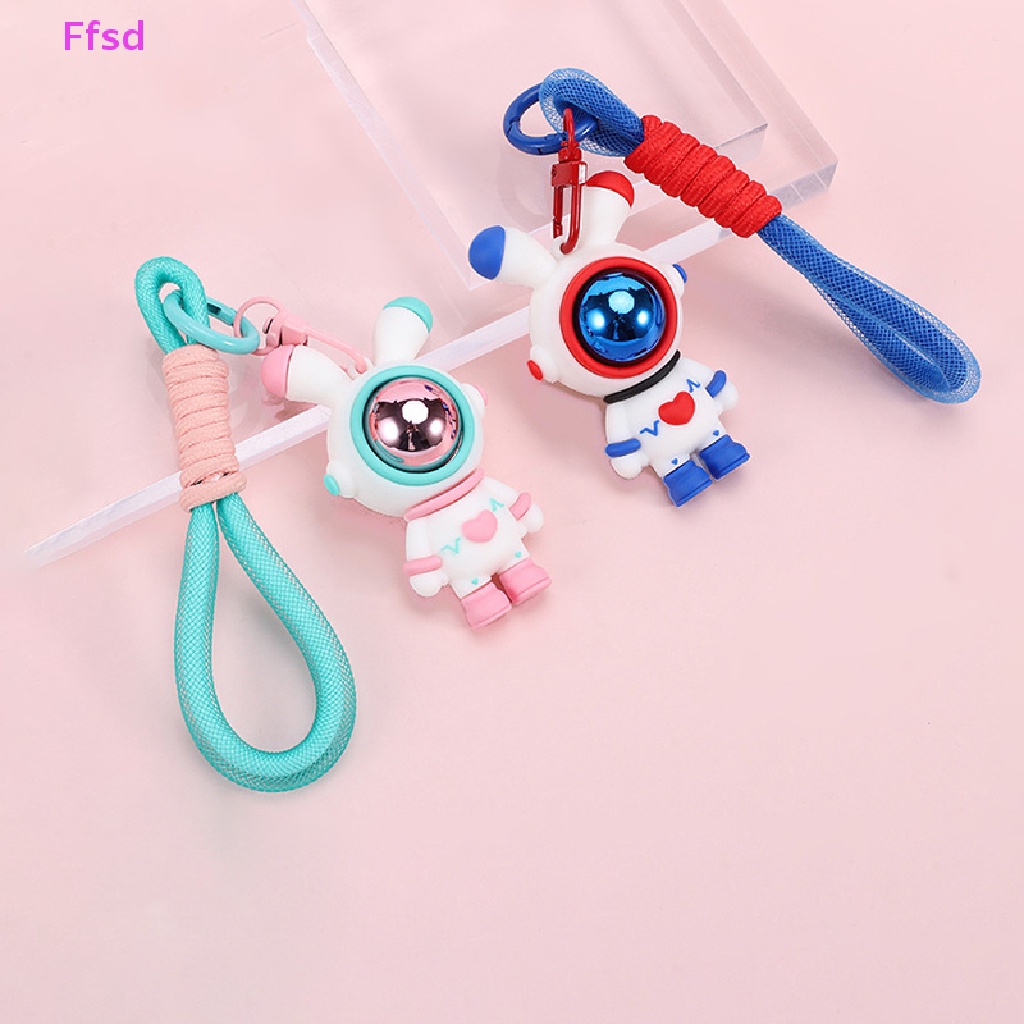 {Ffsd} 1 Móc Khóa Hình Phi Hành Gia / Thỏ Cỡ Lớn Cho Túi Xách / Xe Hơi Bán Chạy