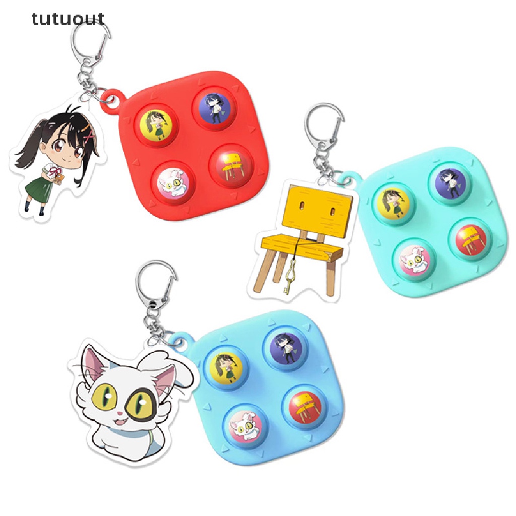 1 Móc Khóa Mô Hình Nhân Vật Anime Dễ Thương