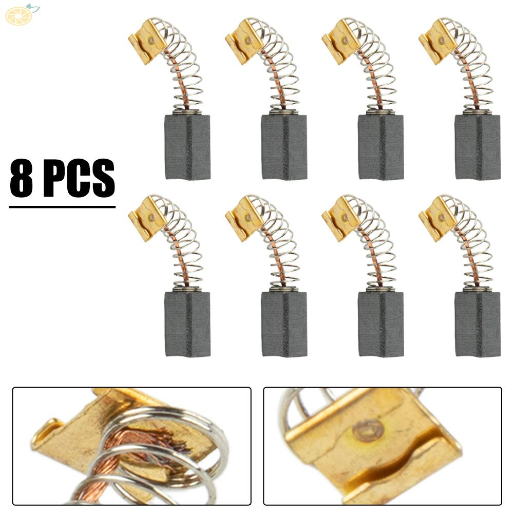 【VARSTR】Carbon Brushes Workshop Equipment 5mm 8Pcs Carbon For DH24PX Hammer Drill