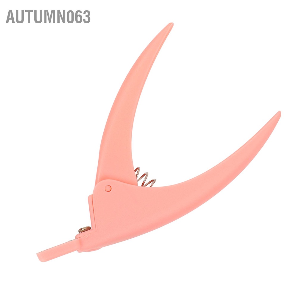 Autumn063 Acrylic Cắt Móng Tay Chuyên Nghiệp Thép Không Gỉ Đầu Giả Dụng Cụ Làm