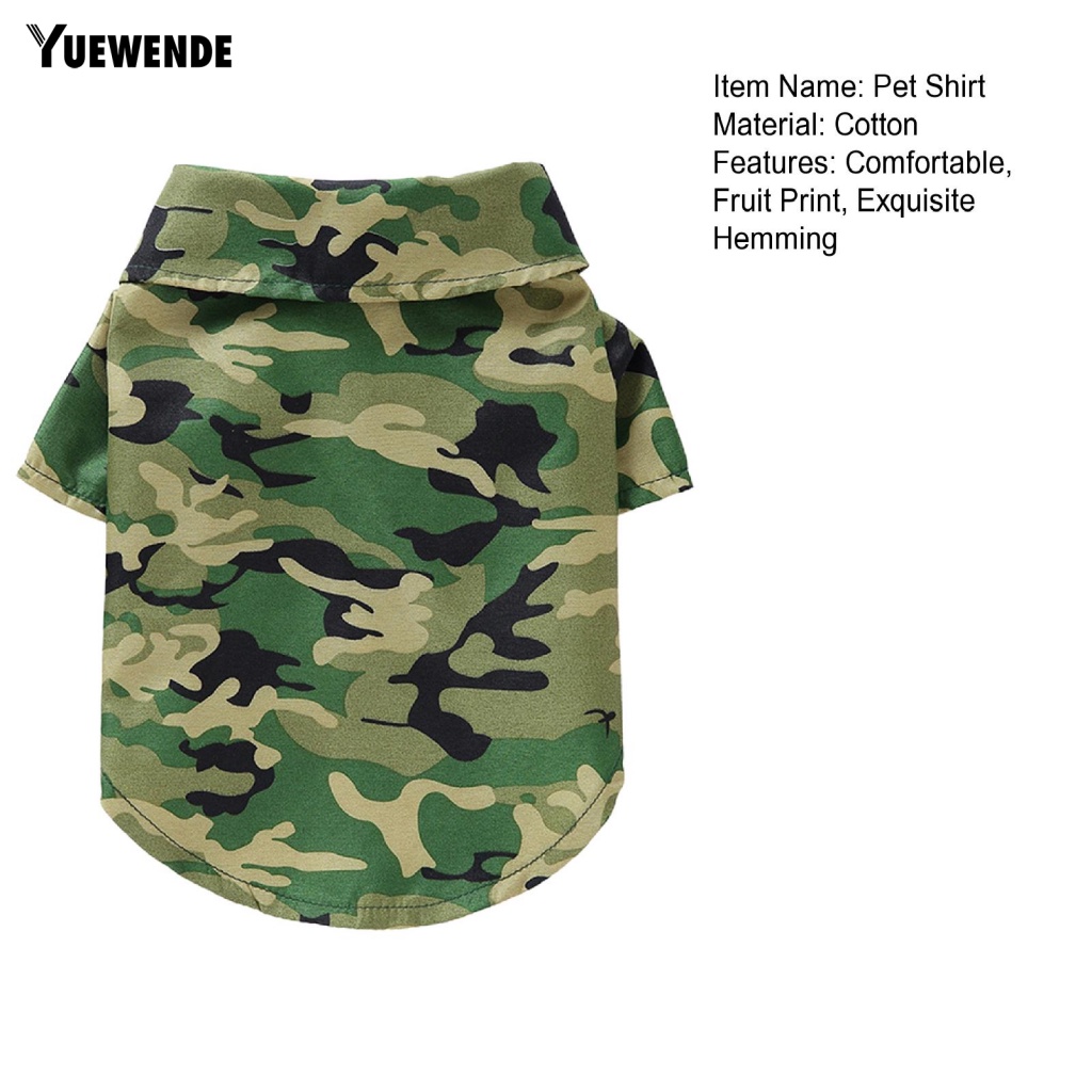 Yue.z Áo Thun Họa Tiết Dâu Tây Màu Sắc Tươi Sáng Tinh Tế Cho Thú Cưng