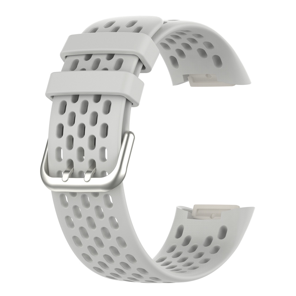 Dây Đeo Thay Thế Bằng Silicon Thoáng Khí Cho Fitbit Charge 5 5