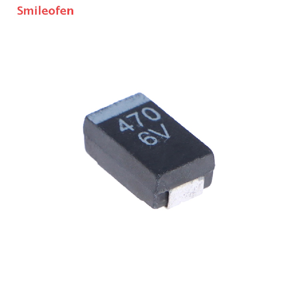 Set 10 Tụ Điện Loại D 6.3V470UF 477J 470UF 6V D7343 Mới