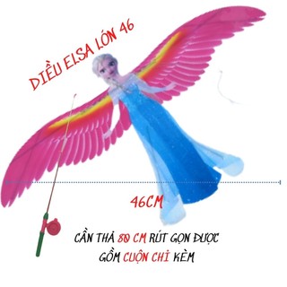 Diều có tay cầm- diều siêu nhân- diều công chúa - diều dây-bộ sưu tạp diều thả cho trẻ em mùa hè