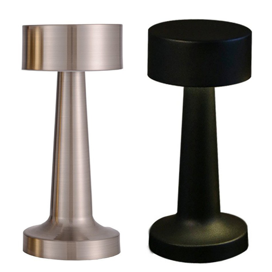 Night Light LED Bar Restaurant Touch Switch Flat Head Cordless Table Lamp sunnyfun