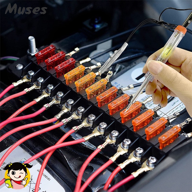 Set 306 Cầu Chì Kích Thước Nhỏ / Vừa Kèm Dụng Cụ Kiểm Tra Mạch Điện Chuyên Dụng Cho Xe Hơi