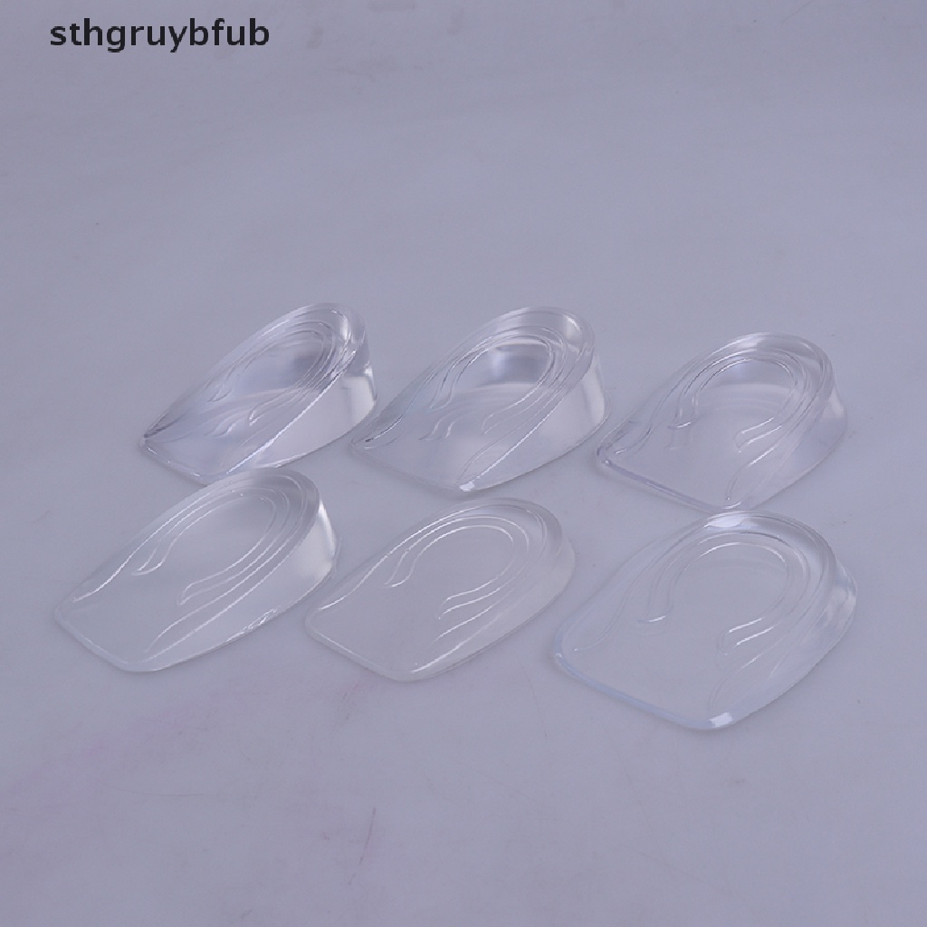 1 Cặp Đế Silicone Độn Giày Tăng Chiều Cao Cho Nam Nữ