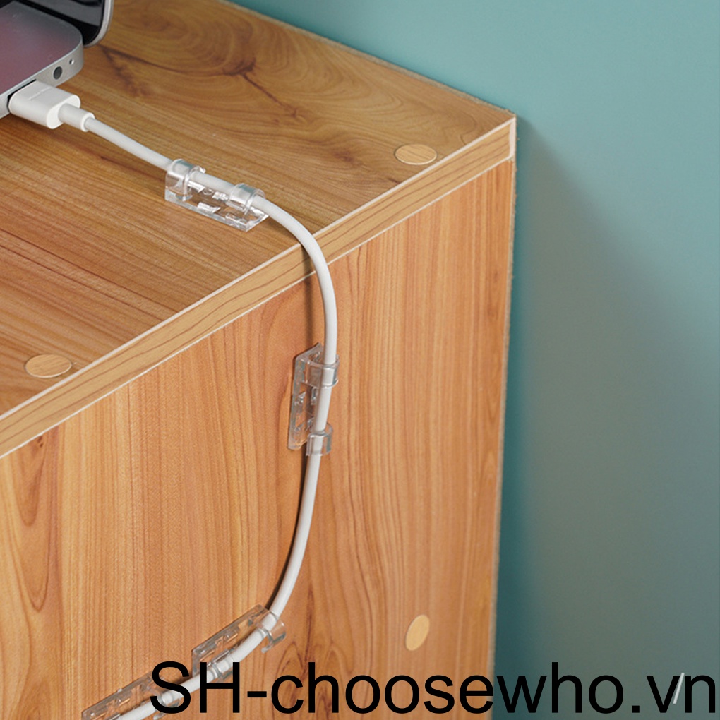 Set 20 Kẹp Giữ Dây Cáp Đa Năng Tiện Dụng