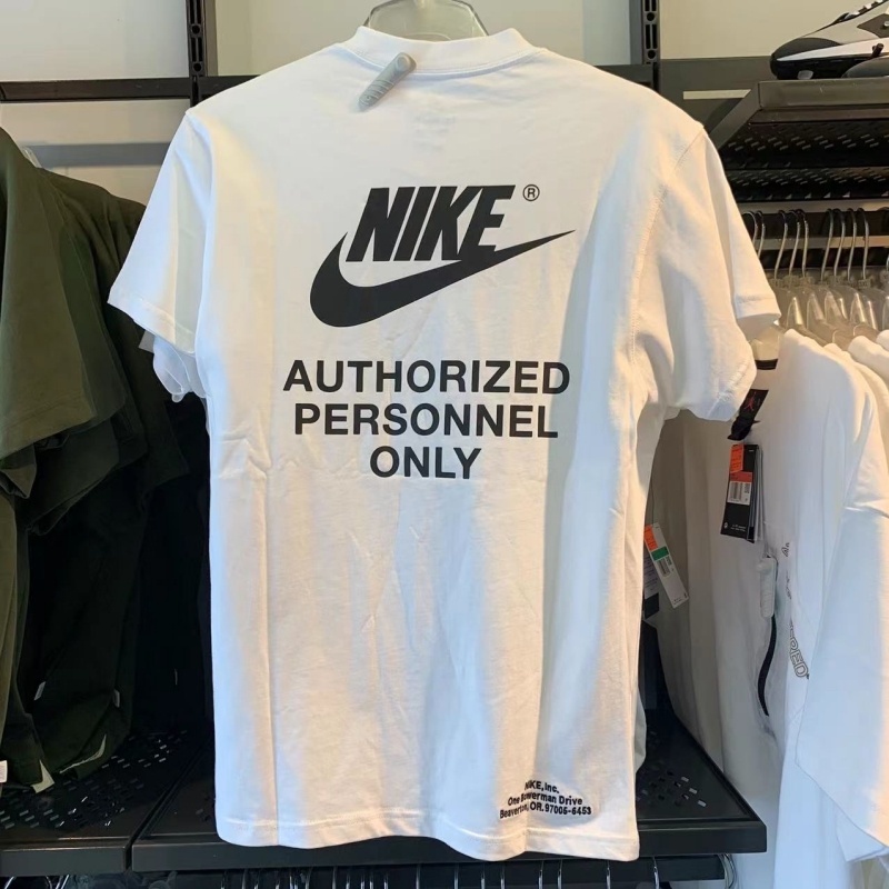 Áo Thun Nike100% Cotton Cổ Tròn Tay Ngắn Dáng Rộng Thoáng Khí Thời Trang Cho Nam DM6428-010