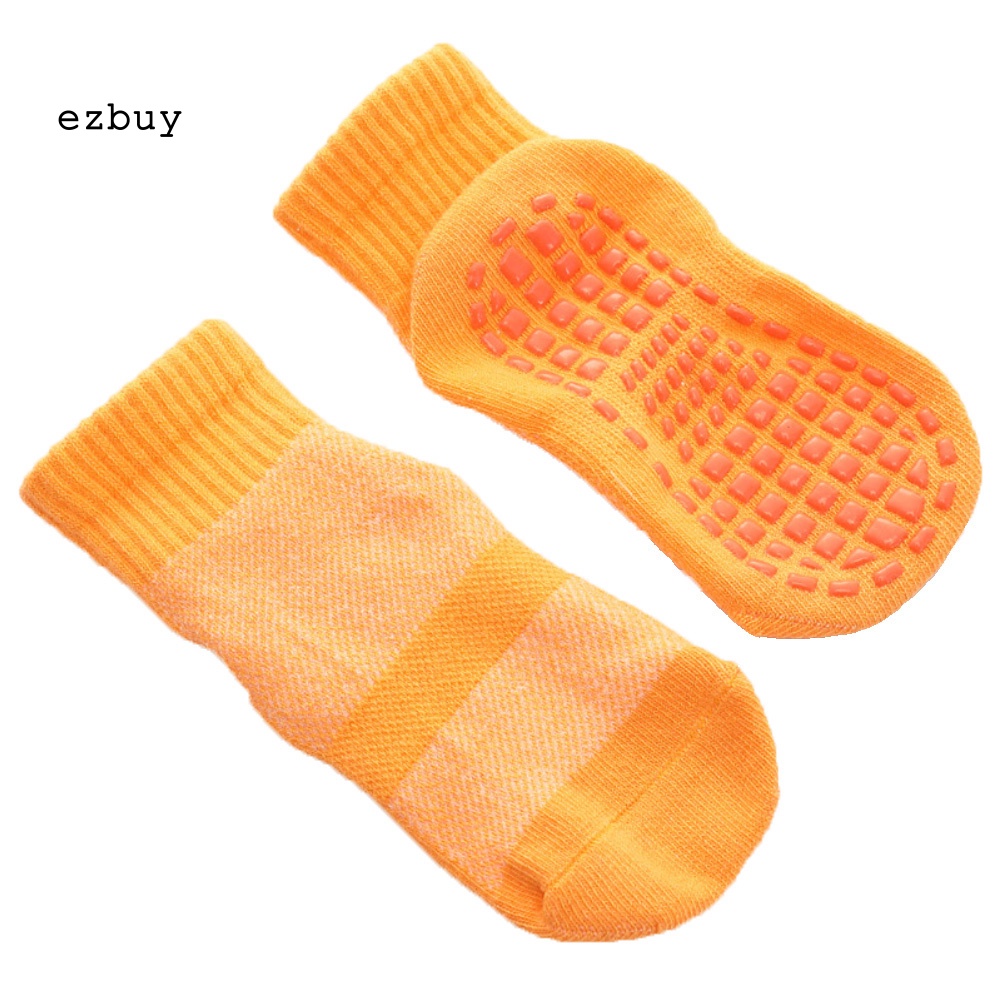 Set 10 Đôi Vớ Thể Thao Co Giãn Thoáng Khí Chống Trượt Cho Trẻ Em