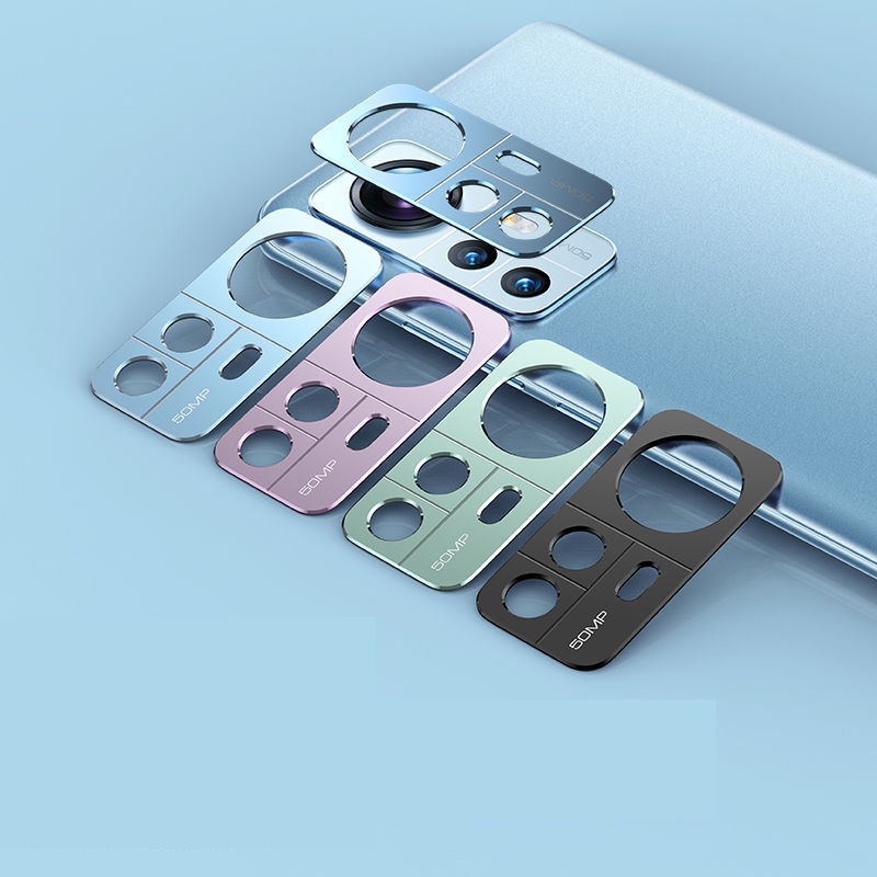 Miếng Dán Bảo Vệ Ống Kính Máy Ảnh Sau Bằng Kim Loại Chống Rơi Cho Xiaomi 12 12pro 12x