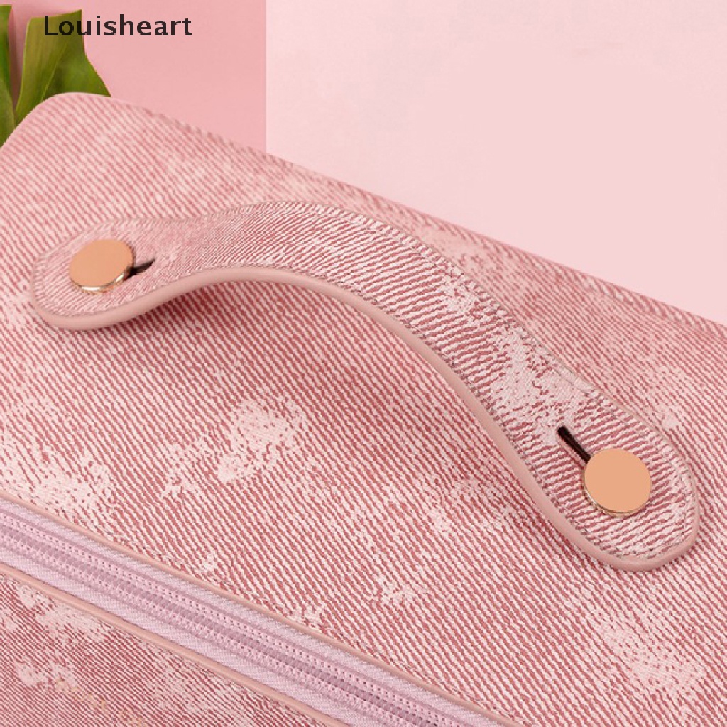 Túi Đựng Mỹ Phẩm Louisheart Chất Liệu Da PU Sức Chứa Lớn Tiện Dụng Khi Đi Du Lịch