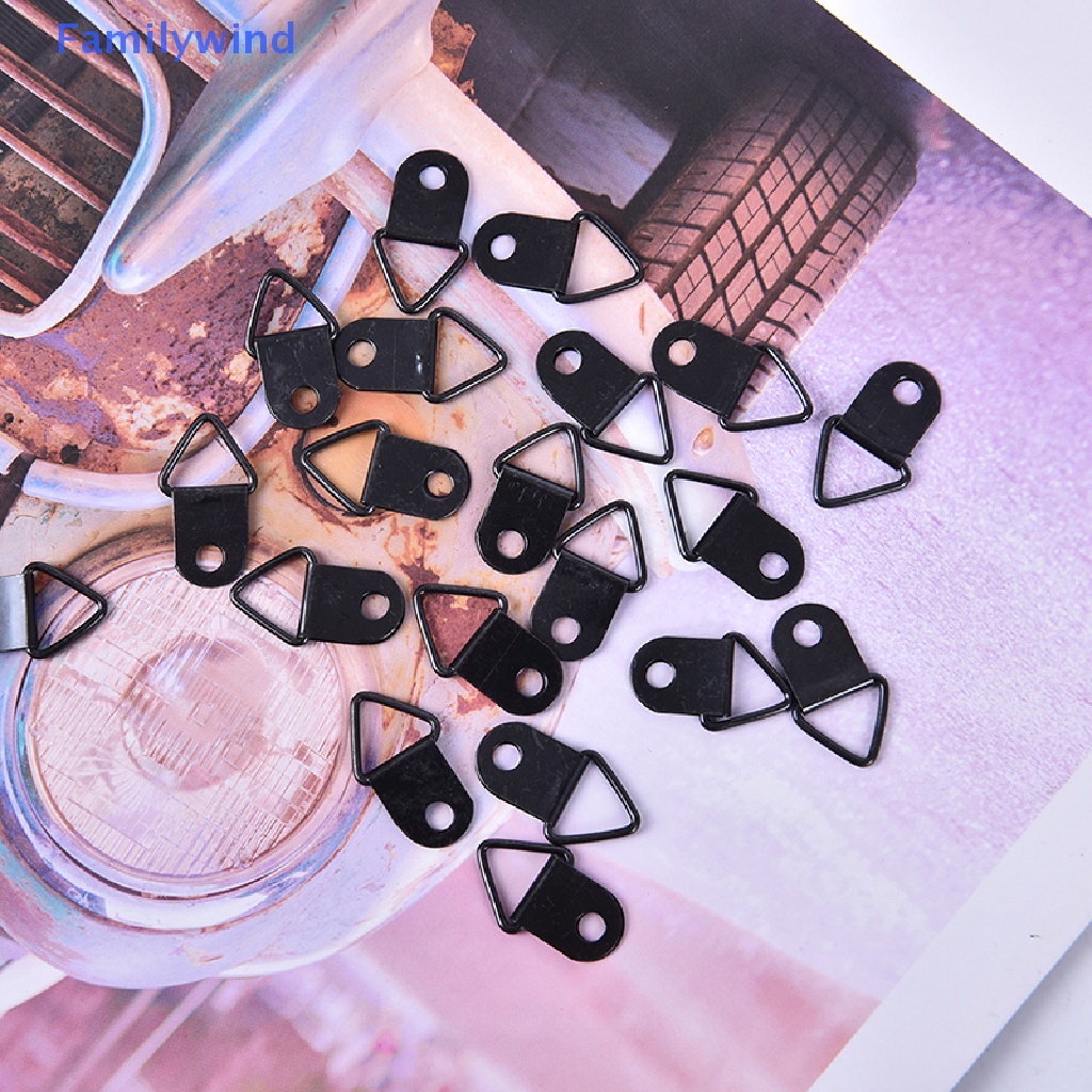 Set 20 Móc Treo Khung Ảnh Hình Tam Giác Một Lỗ Tiện Dụng