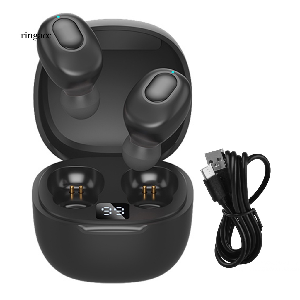 Tai nghe không dây RGA B21 Pro 5.0 Mini Âm Thanh Nổi Loại Bỏ Tiếng Ồn Có Màn Hình Kỹ Thuật Số