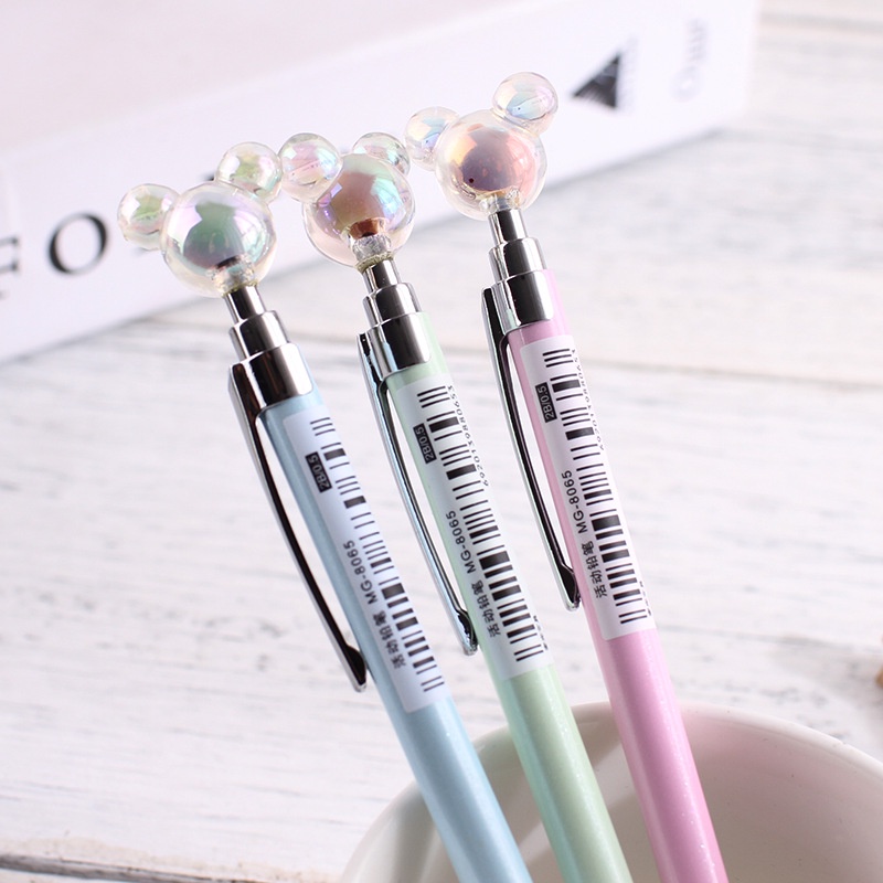 Bút Chì Kim Loại Màu Macaron Dễ Thương 0.5mm 0.7mm