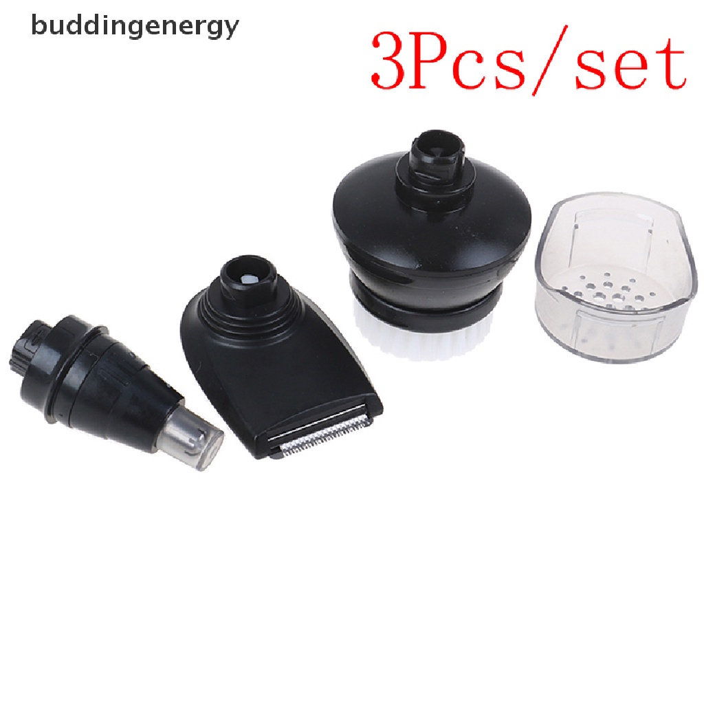 Set 3 Đầu Cắt Tỉa Lông Mũi + Bàn Chải Làm Sạch + Máy Cạo Râu RQ11 RQ12 Chuyên Dụng