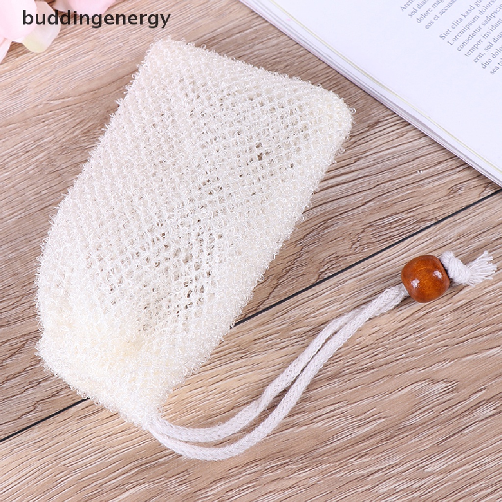 {BUDDI} 1 Túi Lưới Đựng Xà Phòng Tắm Bằng sisal Tự Nhiên Bền {BUDDI}