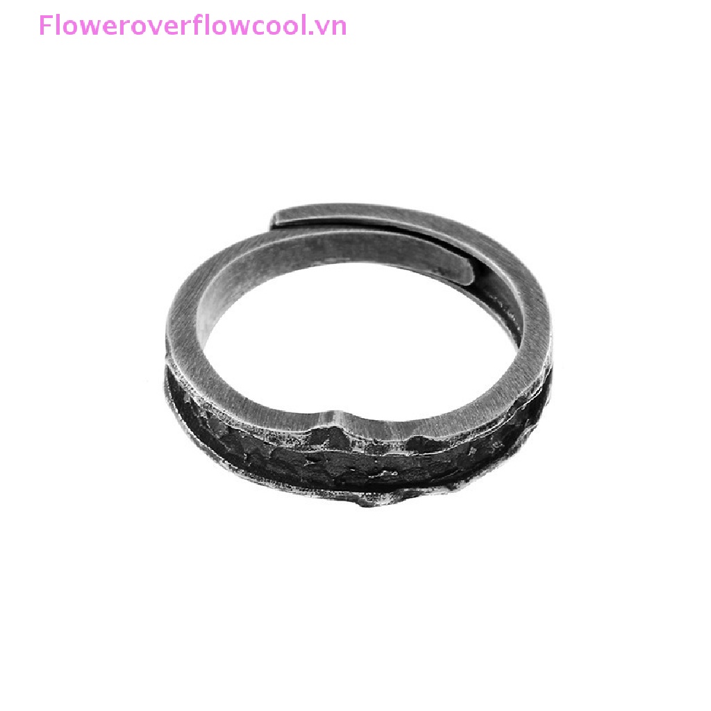 Fofc Nhẫn Cặp Đôi Phong Cách Retro Đơn Giản Thủ Công Cho Nam Và Nữ HOT