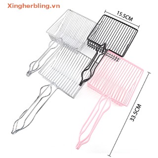 Xẻng xúc cát vệ sinh kim loại cỡ lớn tiện dụng cho mèo cưng