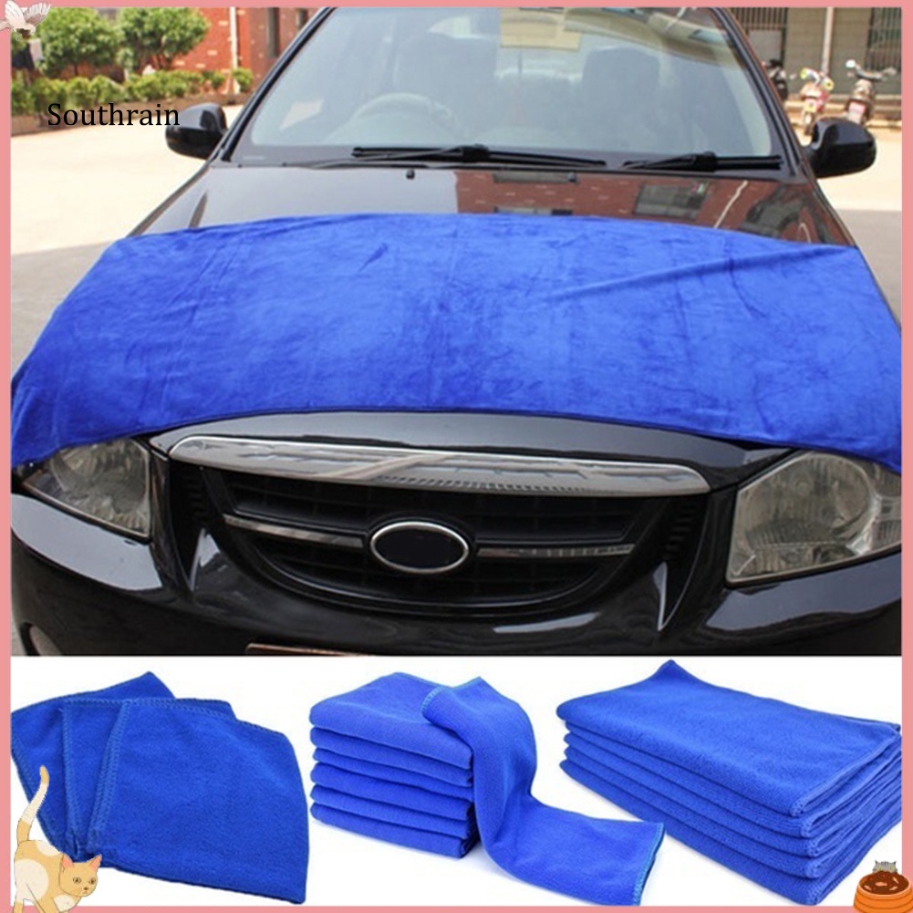 Khăn Lau Xe Hơi Bằng Sợi Microfiber Kích Thước 60x160cm