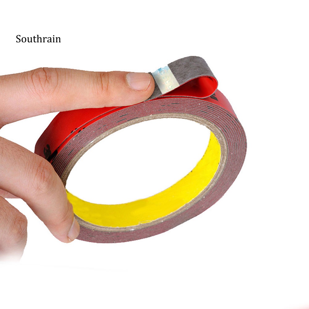 1 Cuộn Băng Keo Hai Mặt Acrylic Sáng Tạo Độ Dính Cao Trang Trí Nhà Cửa / Xe Hơi