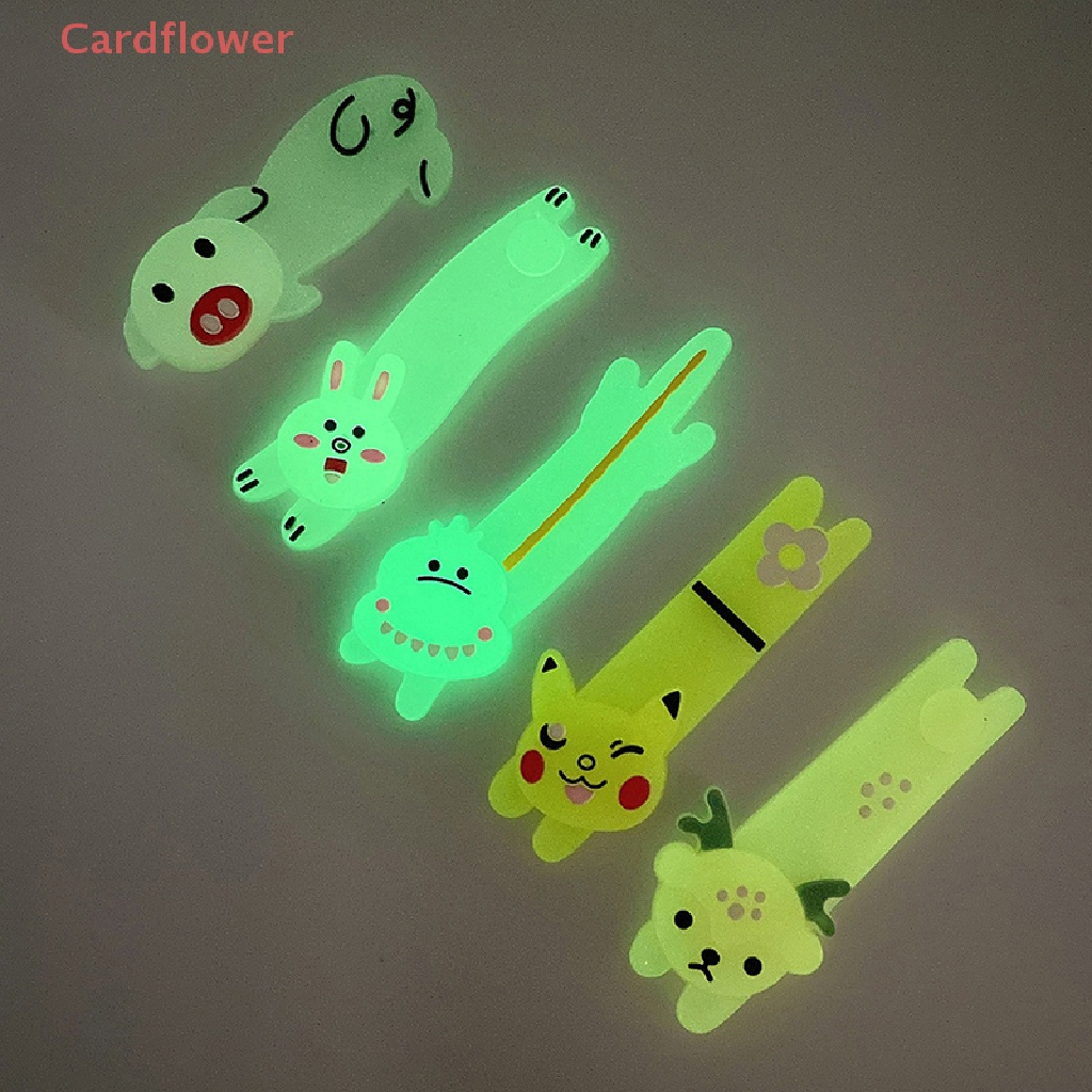 < Cardflower > Keo Dán Trang Trí Bảng Điều Khiển Xe Hơi / Nhà Búp Bê Mini Bằng PVC Phát Sáng Diy Mới