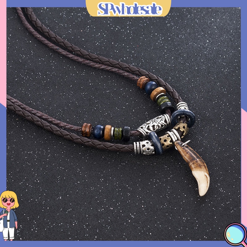 &lt;SPwholesale&gt; Vòng cổ SPwholesale &gt; Dây Bện Phong Cách Dân Tộc Cổ Điển Dành Cho Nam