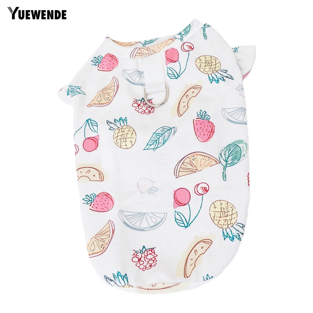 Yue.z Áo Thun Mùa Xuân Hè Cỡ Nhỏ / Vừa / Nhỏ Có Thể Giặt Rửa Cho Thú Cưng