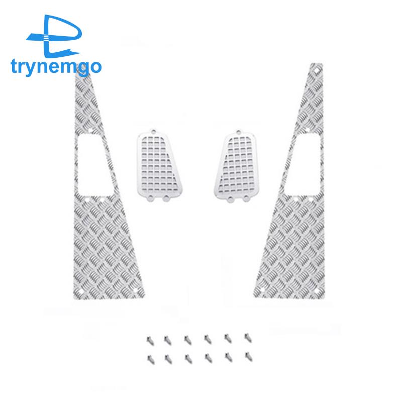 Lưới Tản Nhiệt Chống Trượt Bằng Kim Loại Cho Xe Hơi Điều Khiển Từ Xa MN D90 MN98 MN99S 1 / 12