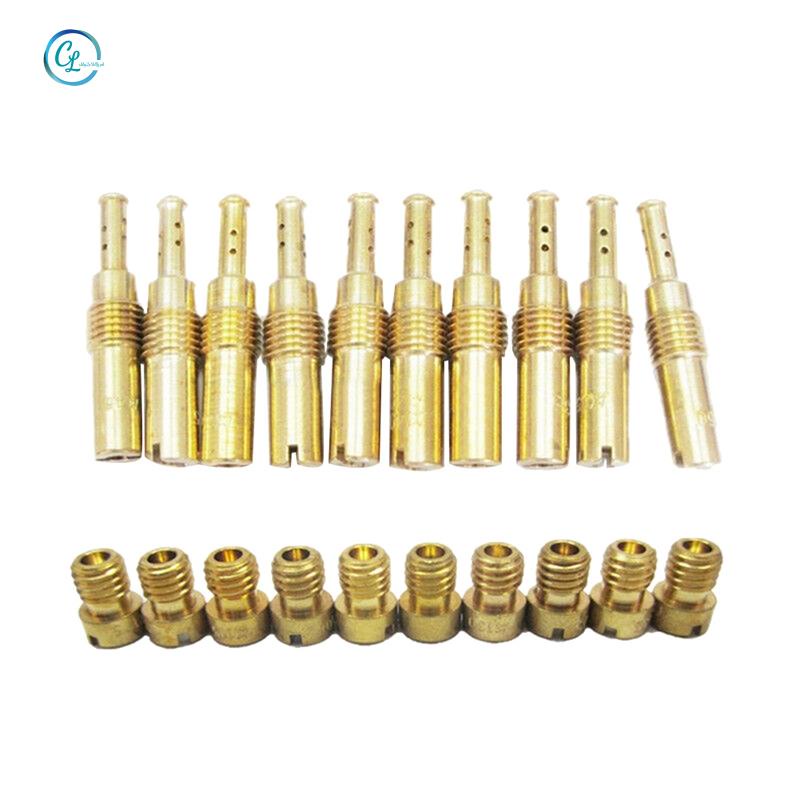 Set 10 Bộ Chế Hòa Khí Chính Và 10 Vòi Phun Cho PWK Keihin OKO CVK PWM NSR KSR