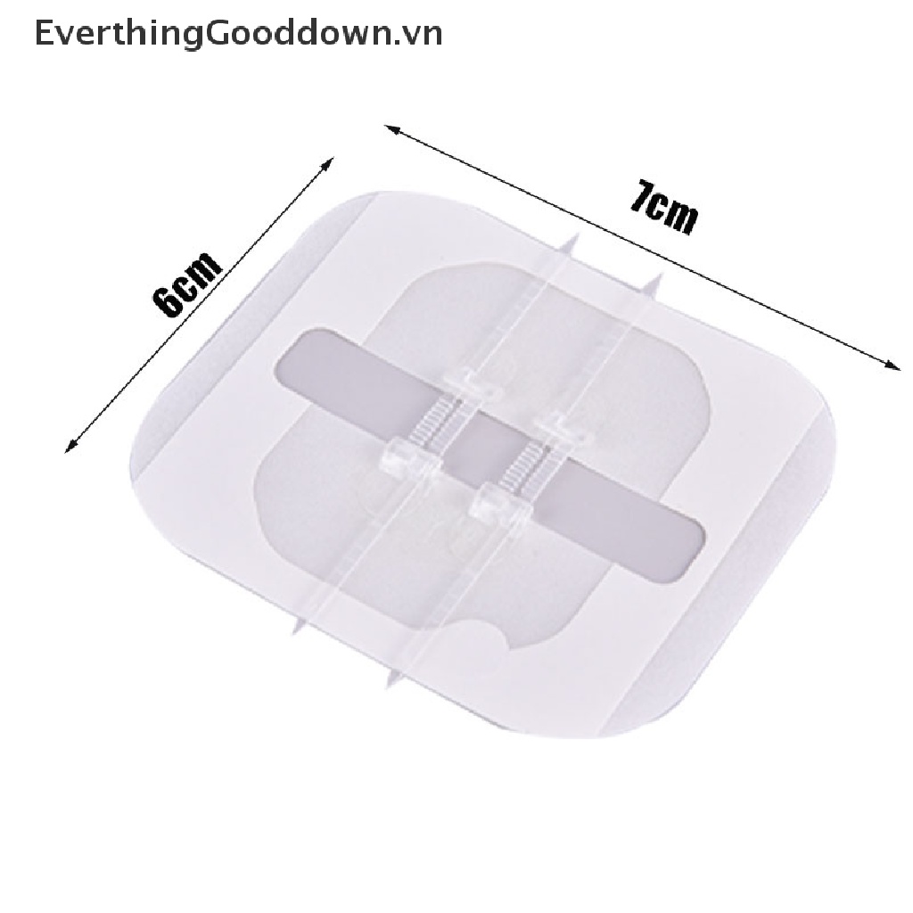 Everthingngooddown Set 2 Băng Keo Dán Dạng Dây Kéo Không Cần Khoan Lỗ