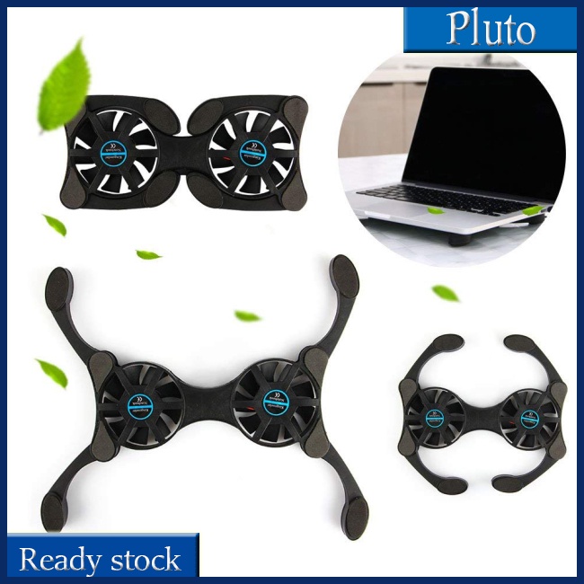 Mới Quạt Tản Nhiệt Cho Notebook 7-15 Inch Có Thể Gấp Gọn Tiện Dụng