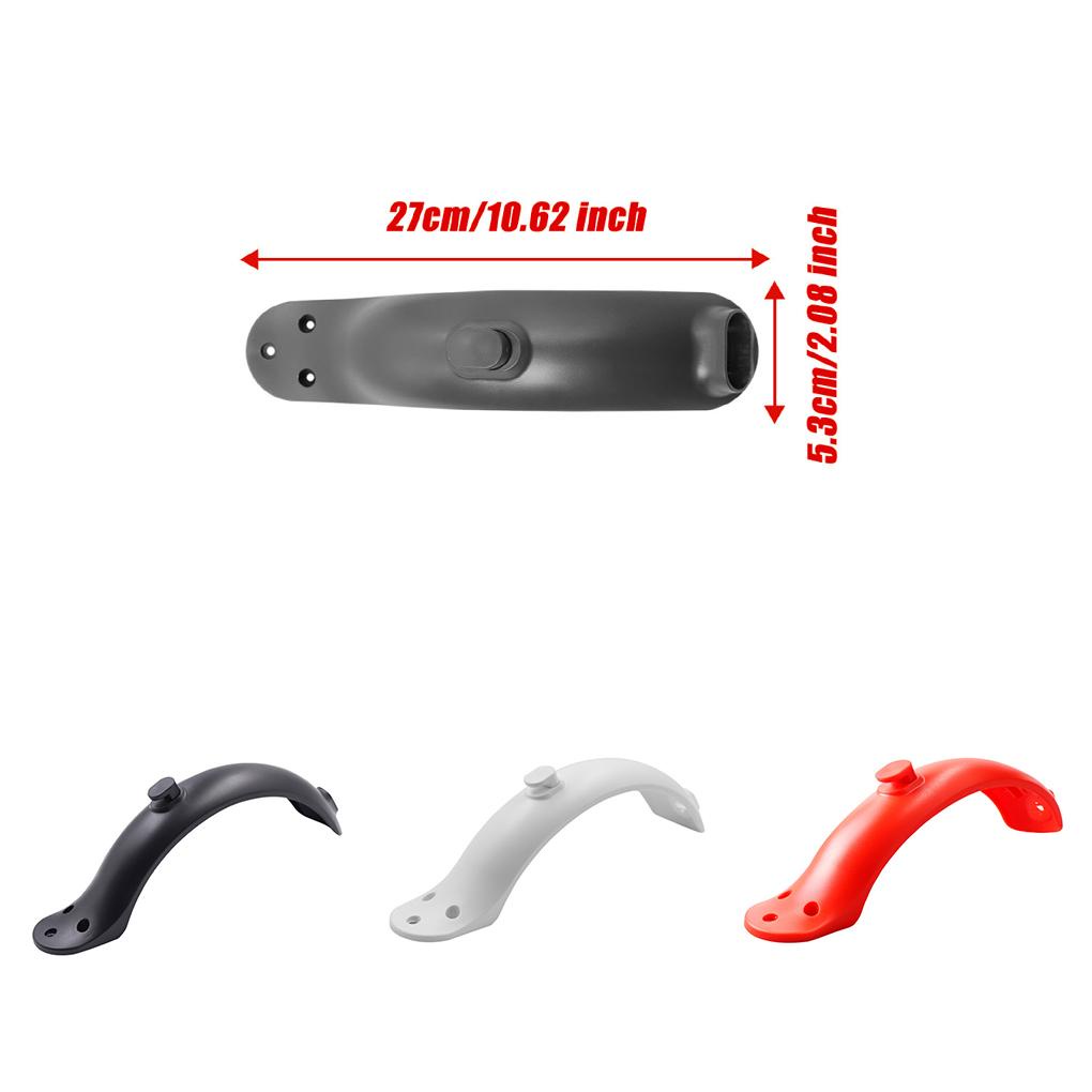 Bộ 1 / 2 Nắp Đậy Chắn Bùn Bằng Cao Su Silicone Chống Nước Thay Thế Cho Xe Đạp Điện M365