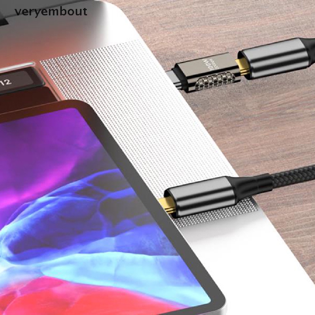 Đầu Chuyển Đổi USB Type C OTG 20Gbps 8K Bằng Hợp Kim Kẽm Tiện Dụng