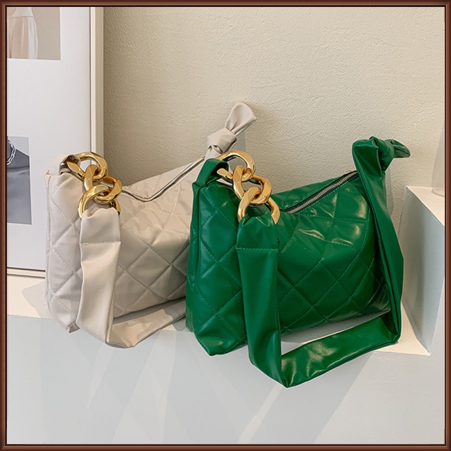 Túi Xách Da Pu Đeo Chéo Đính Kim Cương Thời Trang Cao Cấp Cho Nữ