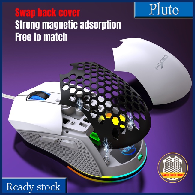 Mới Chuột Chơi Game Có Đèn Nền RGB 7200dpi