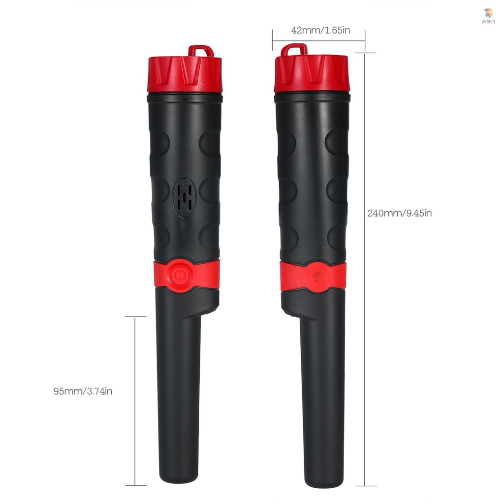 Máy Dò Kim Loại Cầm Tay Chống Thấm Nước Nhỏ Gọn Kèm Túi Đựng Tiện Lợi