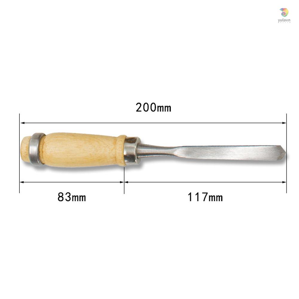 Bộ 12 Dụng Cụ Điêu Khắc Gỗ Đa Năng Kèm Túi Đựng