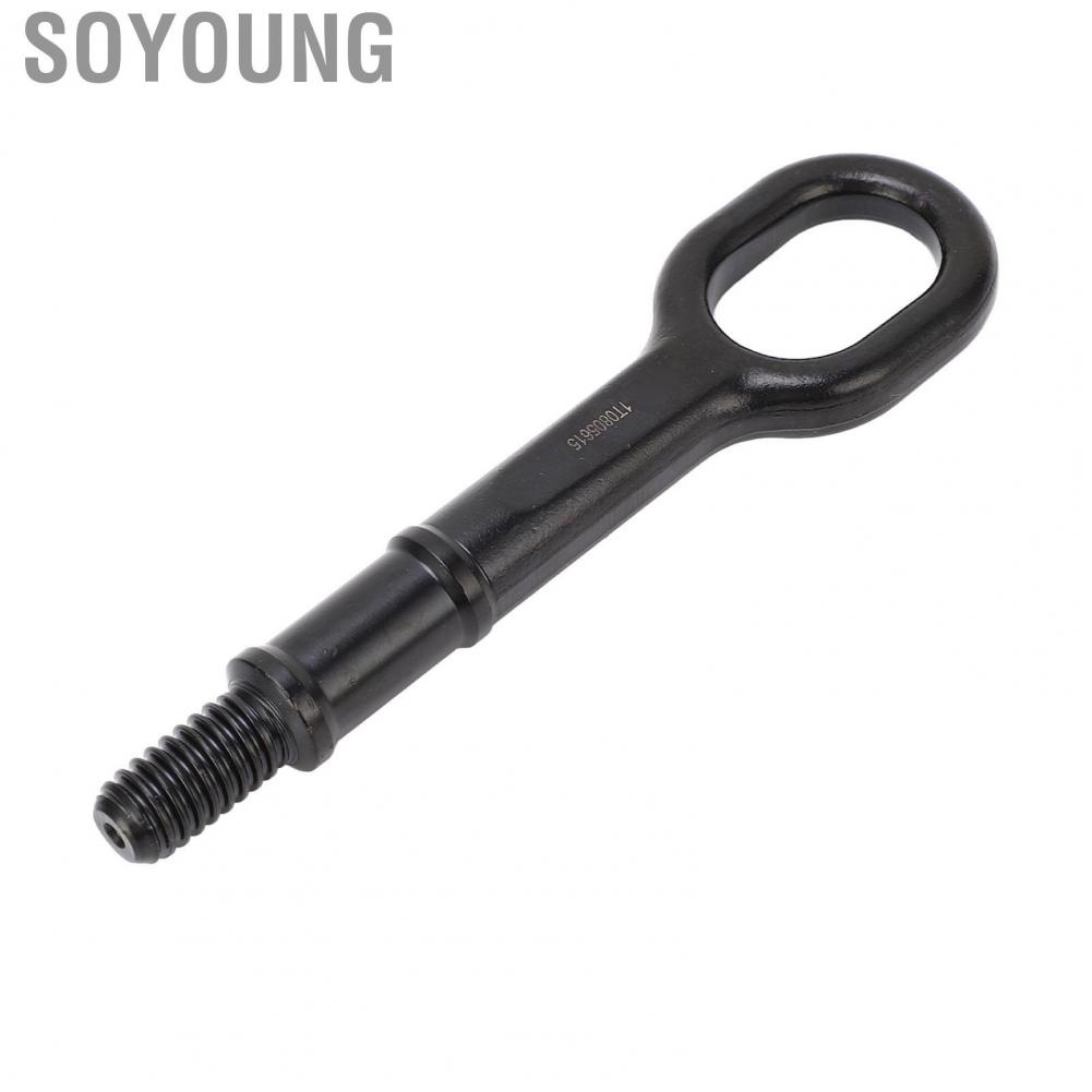 Soyoung Tow Hook  Easy To Install Forged Steel Durable 1T0805615A Towing Lug Loop Heavy Duty for Car