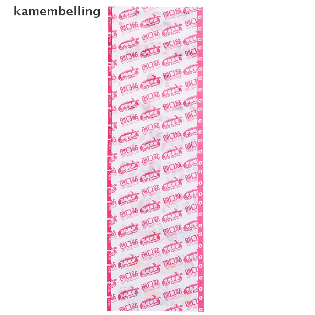 Kamembelling 120 Miếng Dán Bằng PE Trong Suốt Thoáng Khí Họa Tiết Hoạt Hình