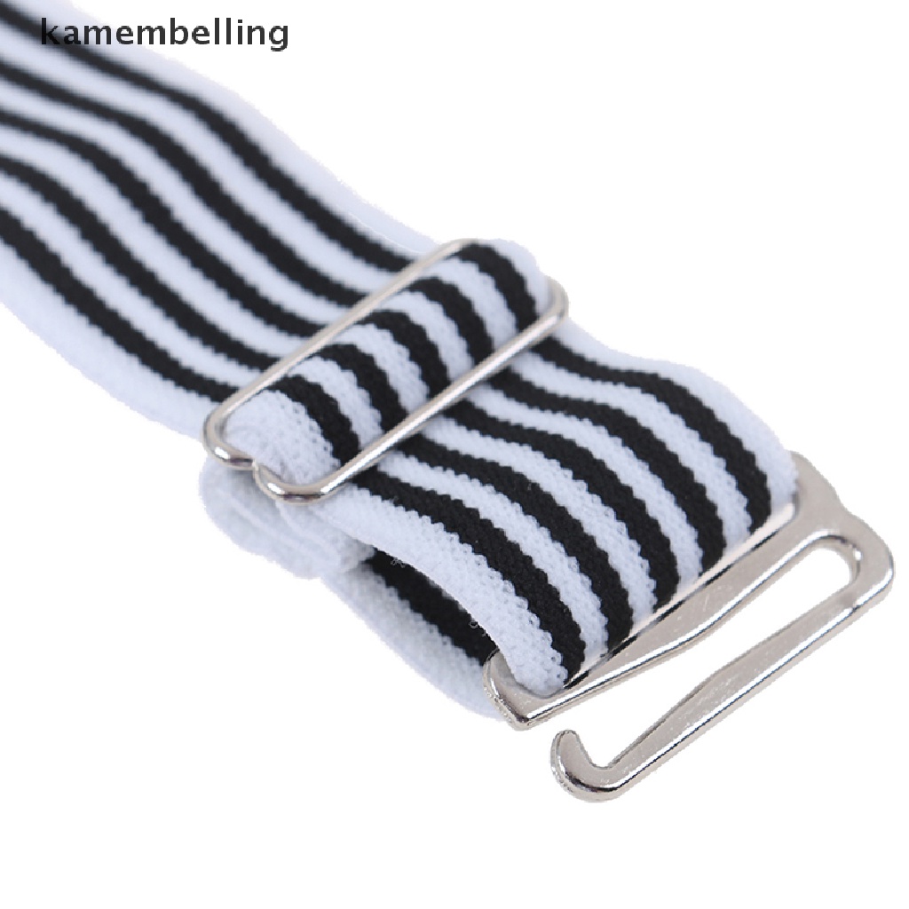 Kamembelling Set 2 Đai Nịt Tất Co Giãn Có Thể Điều Chỉnh Giữ Áo Sơ Mi Cho Nam