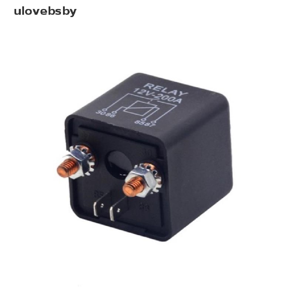 Rơ Le Tự Động 12V / 24V / 48V 200A 2.4W Chất Lượng Cao Dành Cho Xe Hơi / Xe Tải
