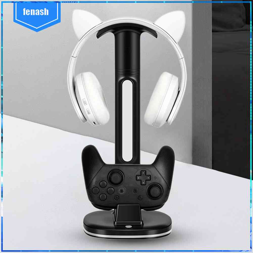 Đế Sạc DC5V / 2.4A Có Tay Cầm Màu Dạ Quang Cho Switch Pro