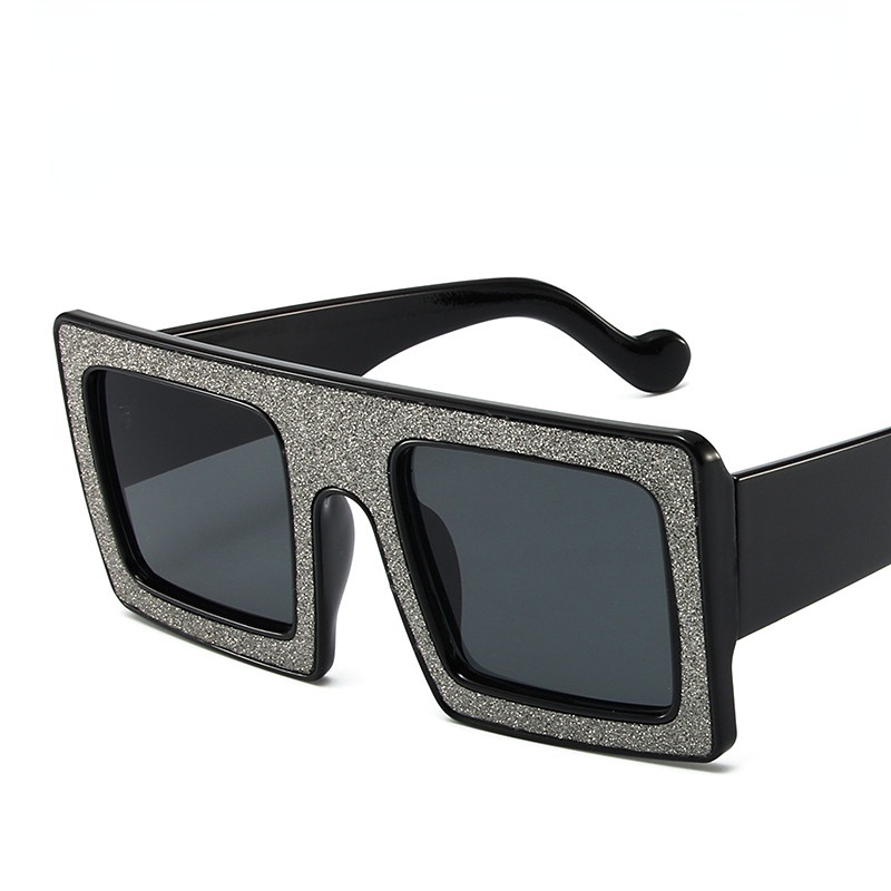 Kính Mát Gọng Vuông Thời Trang Mới Cho Nam Nữ Màu Sắc